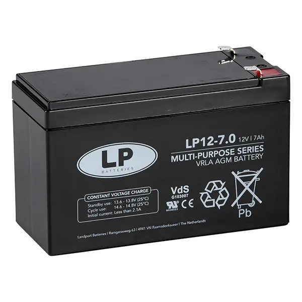 Batterij 12V 7,5AH 20h